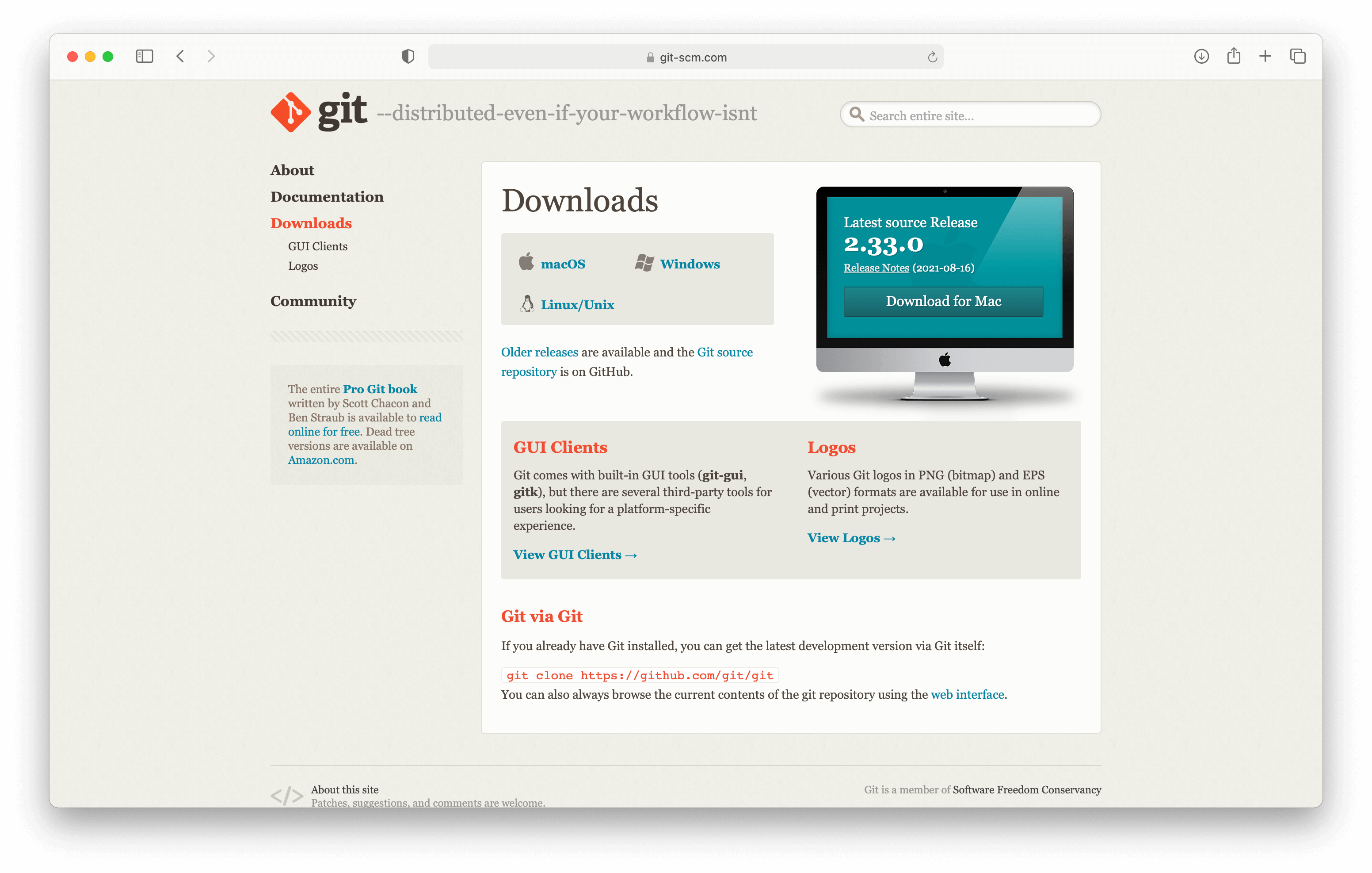 git