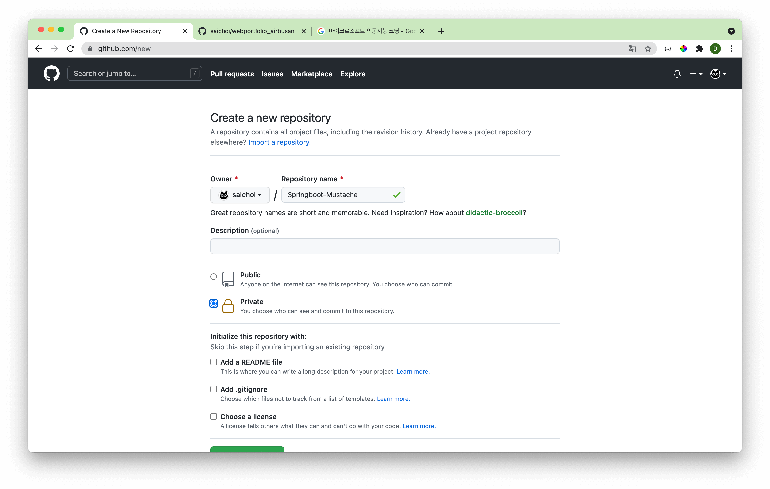 github